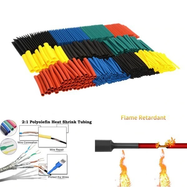 328 PCS Set Heat Shrink Tube Assorted Insulation Shrinkable Tube
