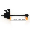 4 inchWoodworking Bar F Clamp Clip Hard Grip Quick Ratchet Release DIY Carpentry Hand Vise Tool