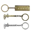 Keychain Pendant Special Simulation Mini Vernier Caliper Keychain Zinc Alloy Keychain Chain Tool Pendant Portable Tool