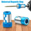 6 35mm Universal Magnetic Ring Alloy Magnetic Ring Screwdriver Bits Anti corrosion Strong Magnetizer Drill Bit Magnetic Ring
