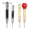 Automatic Punching Woodworking Tools Drill Bit Electric Tools Metal Drills Center Pin Punch Spring Loaded Dent Marker