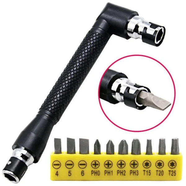 Mini Double ended Wrench Socket Wrench 7 shaped L shape Screwdriver Ten Sets Batch Head Keys Hand Tool Supply TSLM1