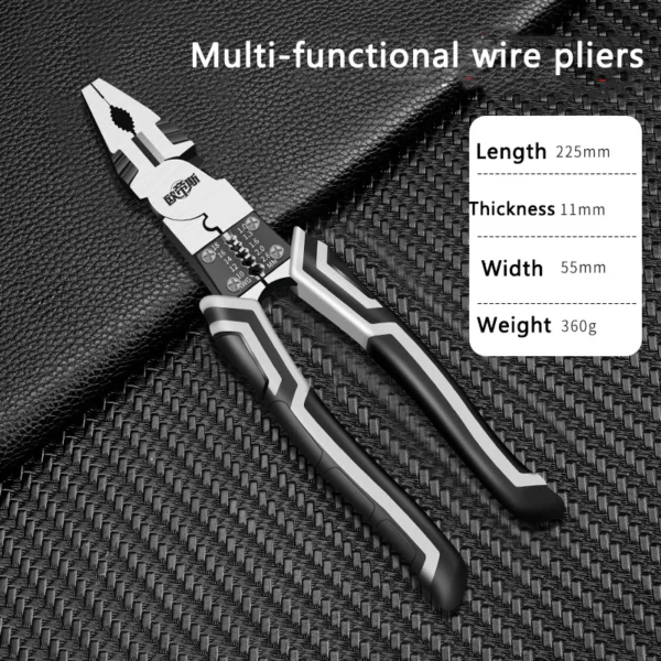 steel wire pliers Multifunctional Universal Diagonal Pliers Needle Nose Pliers Hardware Tools Universal Wire Cutters Pliers Wire Stripper