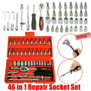 46pcs per set Tool Box Car Motorcycle Repair Set Hand Tools Home Service motor DIY Kit