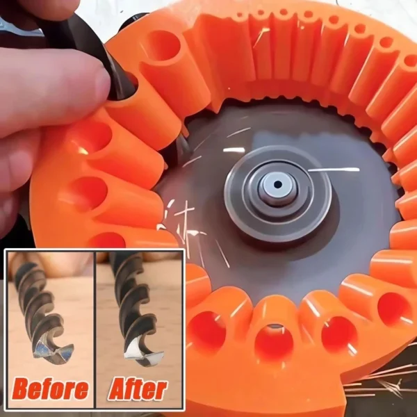 Drill Bit Sharpener Tool   Multipurpose Grinding and Polishing for Angle Grinders