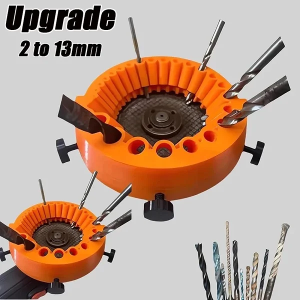 Drill Bit Sharpener Tool   Multipurpose Grinding and Polishing for Angle Grinders