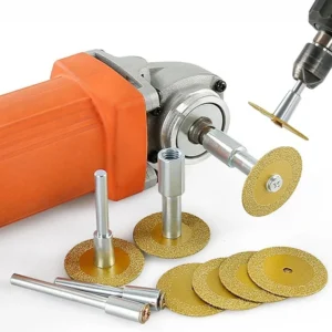 40mm Braze Diamond Saw Blade M10 Angle Grinder Electric Hand Drill Connecting rod Adapter Ceramic Stone Carving Cutting Tools