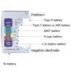 AA AAA C D 9V 1 5V Digital Battery Meter Universal Button Cell Battery Volt Tester Checker
