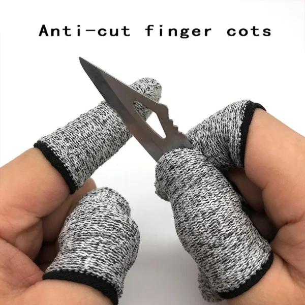 5PCS Anti cut finger cots Tool HD Cut Resistant Gloves Gundam Gloves Anti Cut Gloves Cut Resistant Glove Avoid Cut Gloves Gundam Tool