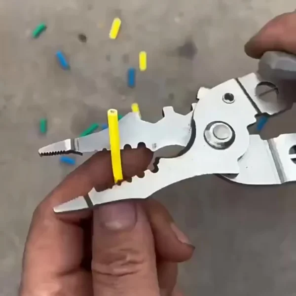 Crimper Cable Cutter Adjustable Automatic Wire Stripper Multifunctional Stripping Crimping Pliers Terminal Hand Tool