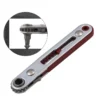 1pc Mini Torx Hex Ratchet Wrench Bidirectional Control For Single Double Head Screwdriver Bits Tool 6 35mm