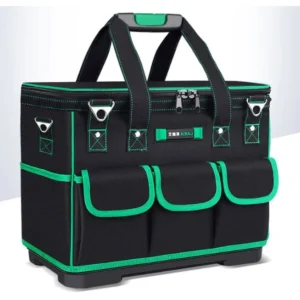 Canvas Heavy Duty Tool Storage Bag Green