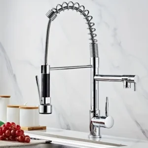 Classic Spring Pull-Down Kitchen Faucet