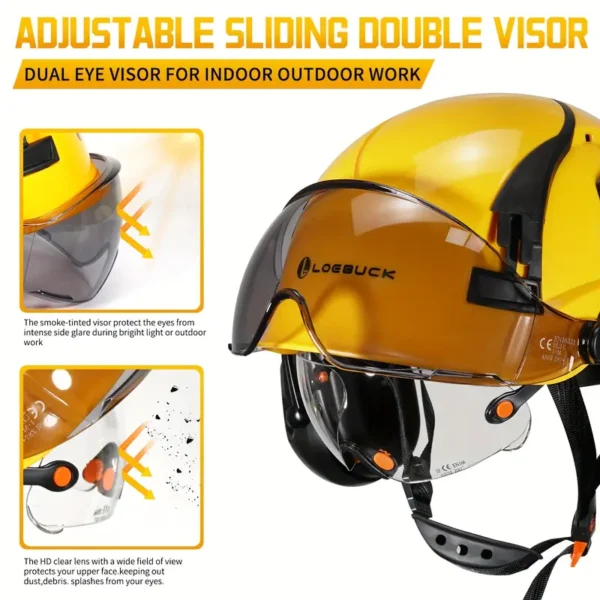 LOEBUCK Safety Helmet with Visor